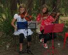 Phoebe and Erin at the AGM